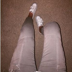 J Brand Cropped Twill Cargo Pant, Size 25